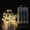 Christmas Decoration Copper Wire LED String Light, Star Shaped, Waterproof, Ce RoHS Marked